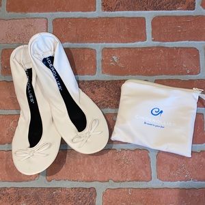 Cinderollies pocket purse ballet flats 7-8
